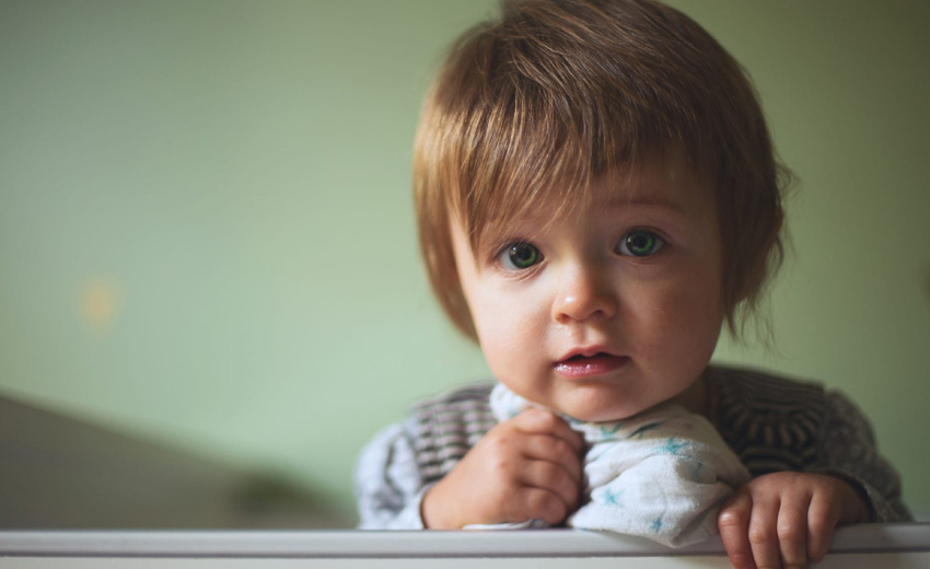 Young child ready for dentist