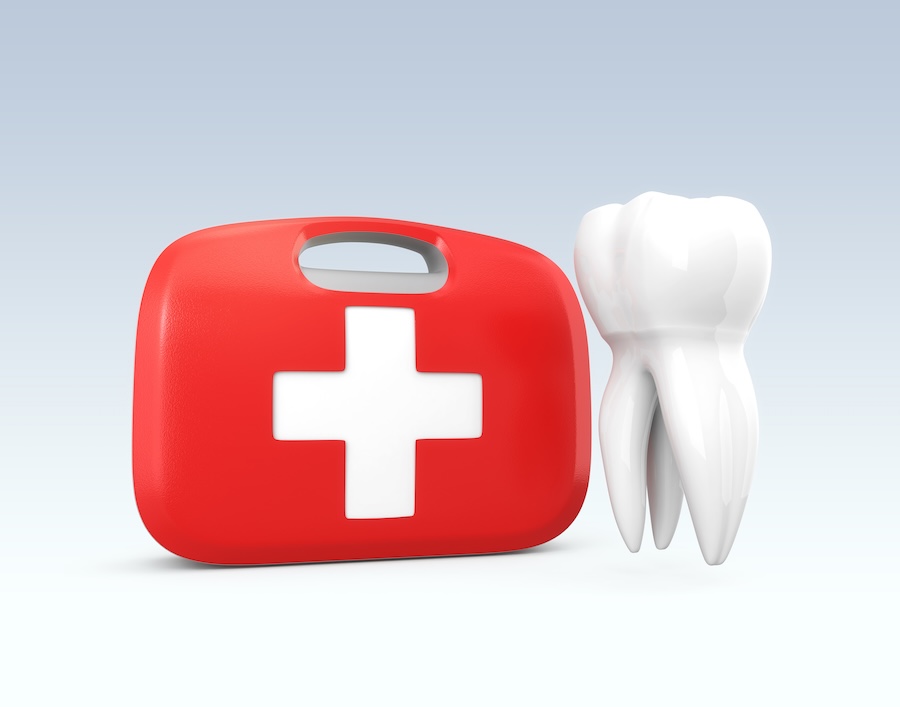 emergency dental kit, dental emergencies, dental pain relief, knocked-out tooth, San Marcos dentist, Mission Hills Family Dental, Dr. Nicolle Miller, Dr. Kathleen T. Doppenberg